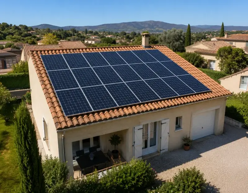 Prime à l'autoconsommation panneaux solaires Azur — aide financière de l'État